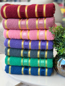 Toalha de banho turquesa