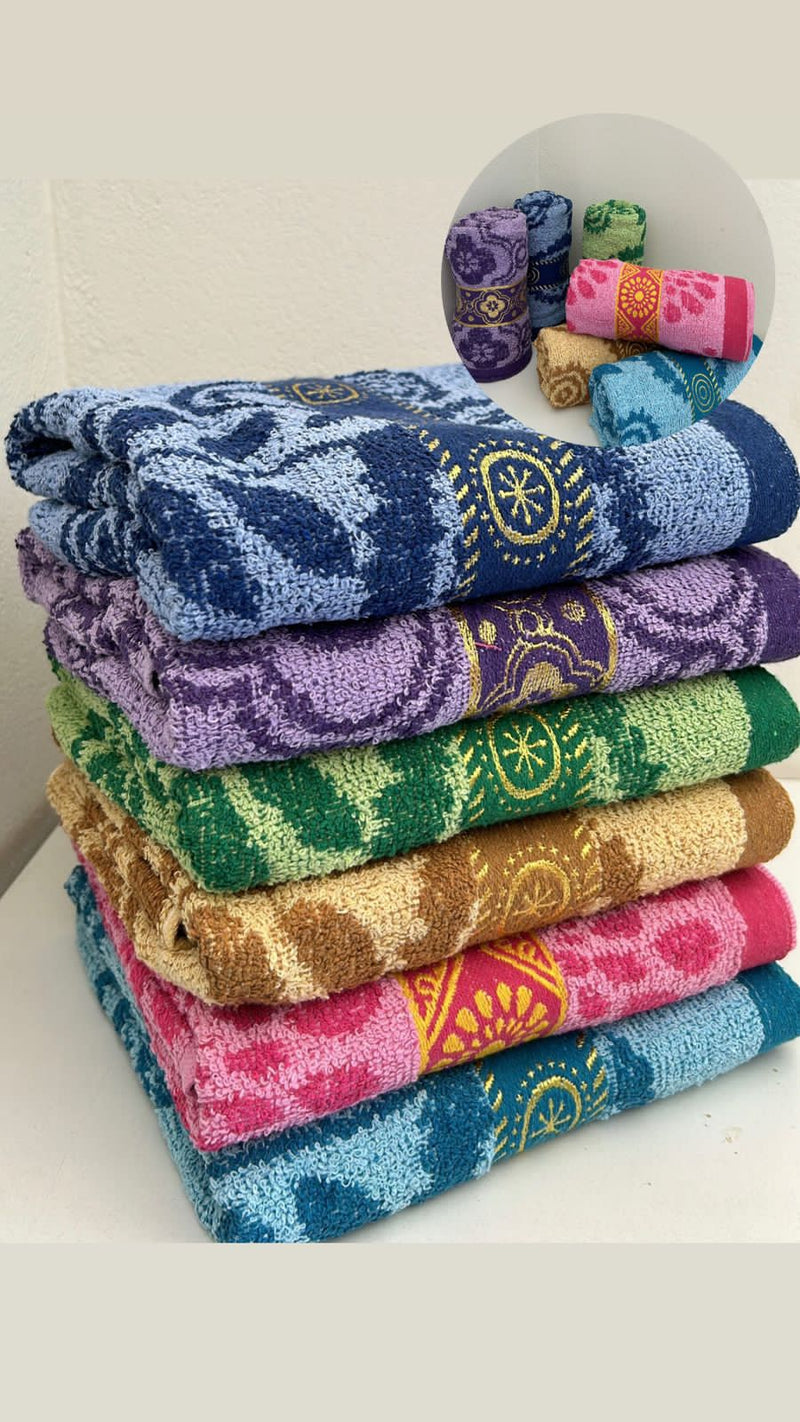 Toalha de banho jacquard