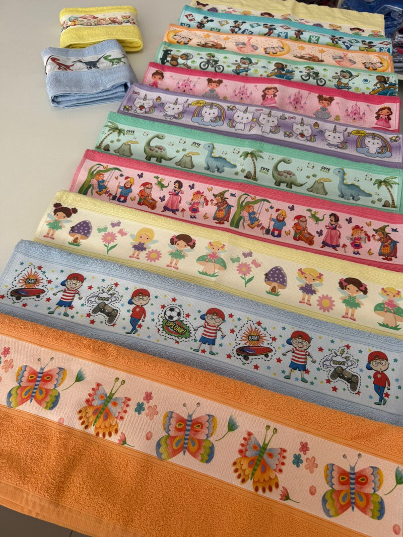 Toalha kids transfer